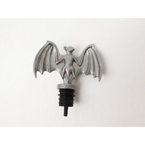 Bacardi Bat Liquor Rum Bottle Pourer Cork Stopper Shot Dispenser Halloween Party